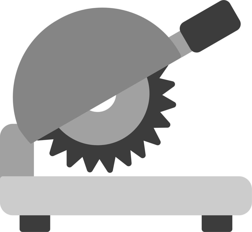 Metal Cutting Machine Vector Icon