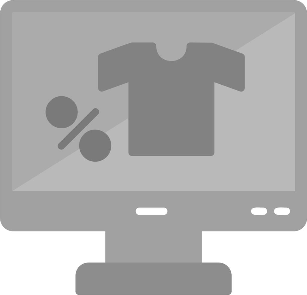 icono de vector de venta en línea