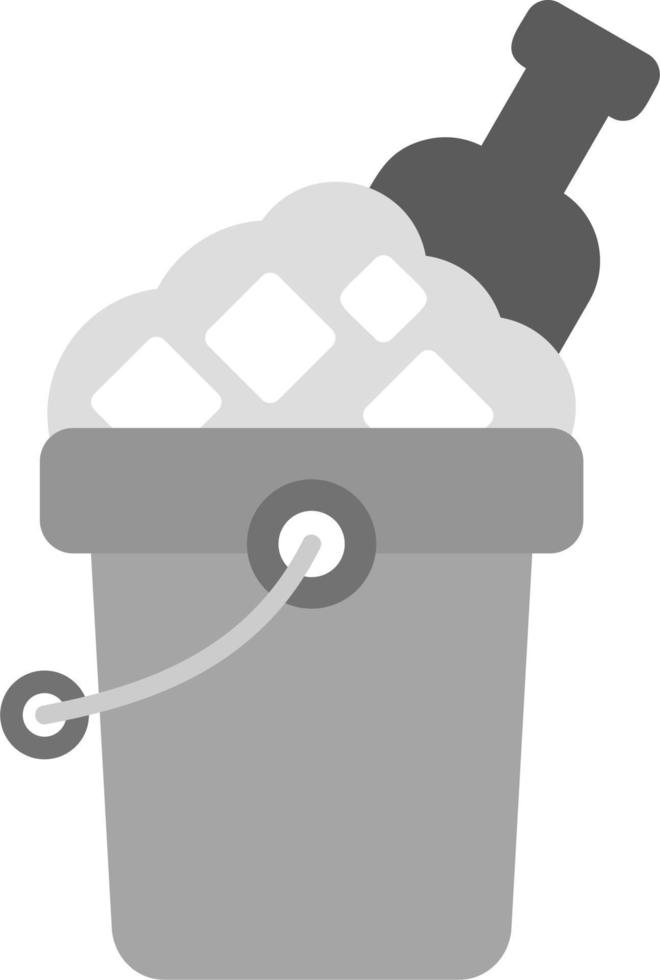 Ice Bucket Vector Icon