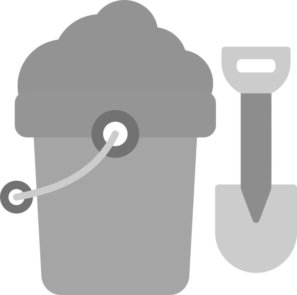 Sand Bucket Vector Icon