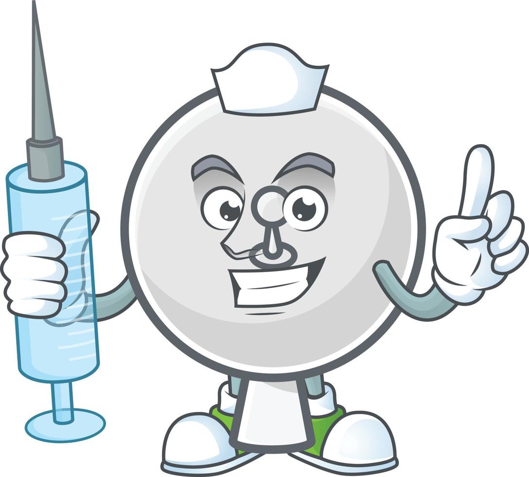 Satellite dish mascot icon design vector