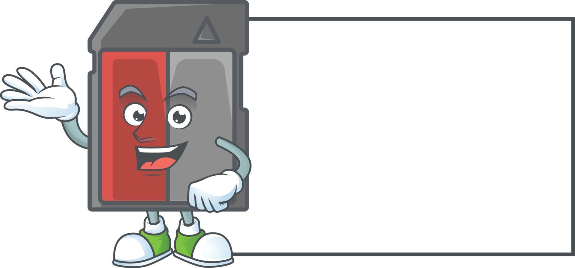 memoria tarjeta mascota icono diseño vector