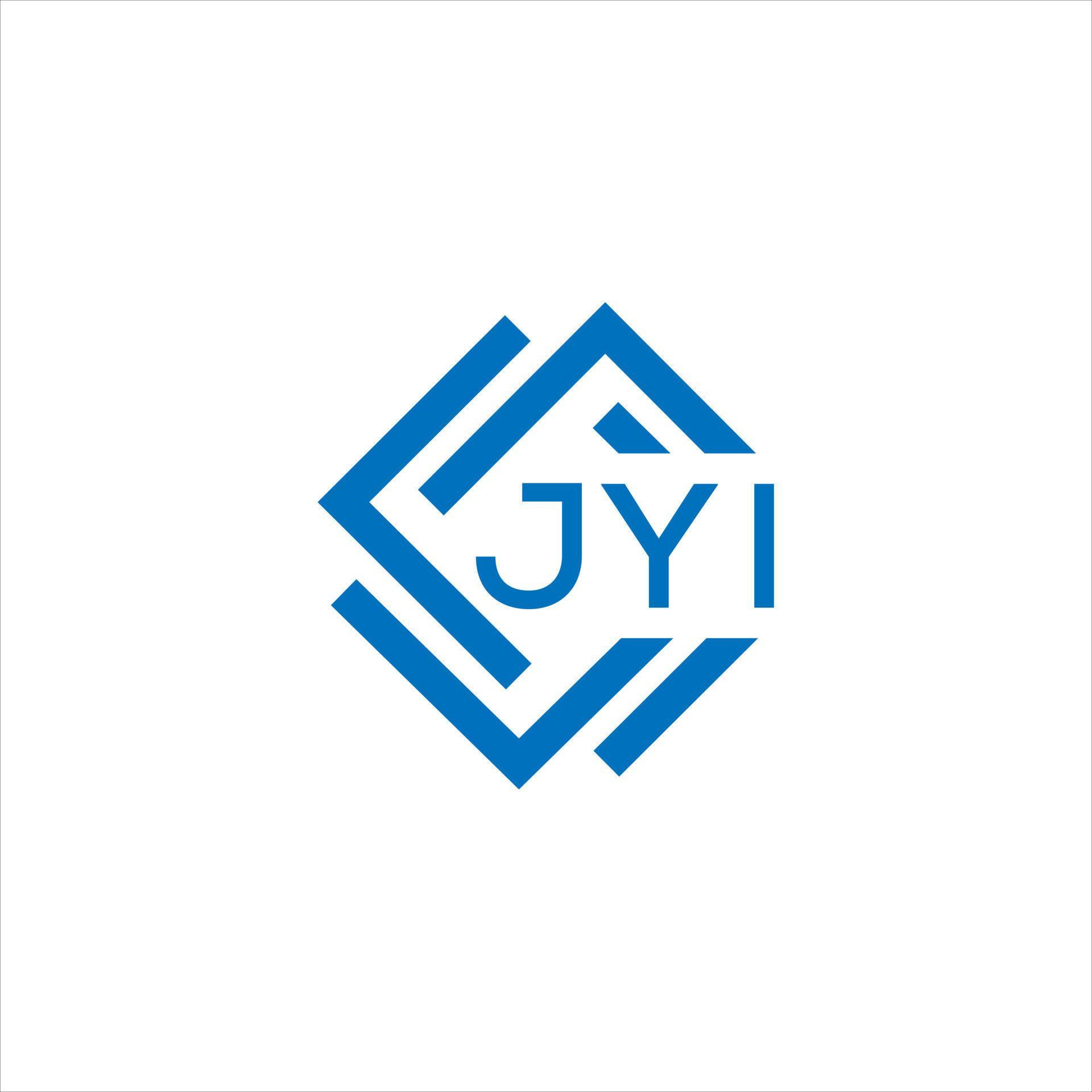 JYI letter logo design on white background. JYI creative circle letter ...
