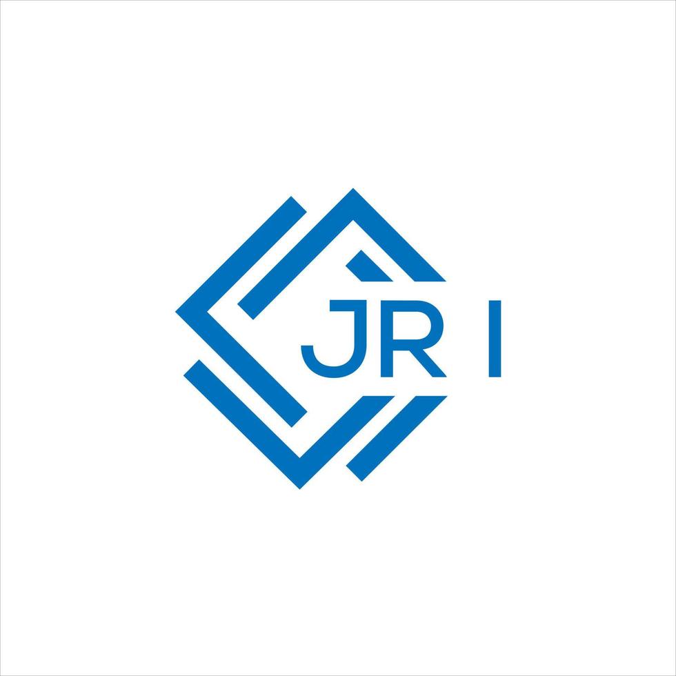 jri letra logo diseño en blanco antecedentes. jri creativo circulo letra logo concepto. jri letra diseño. vector