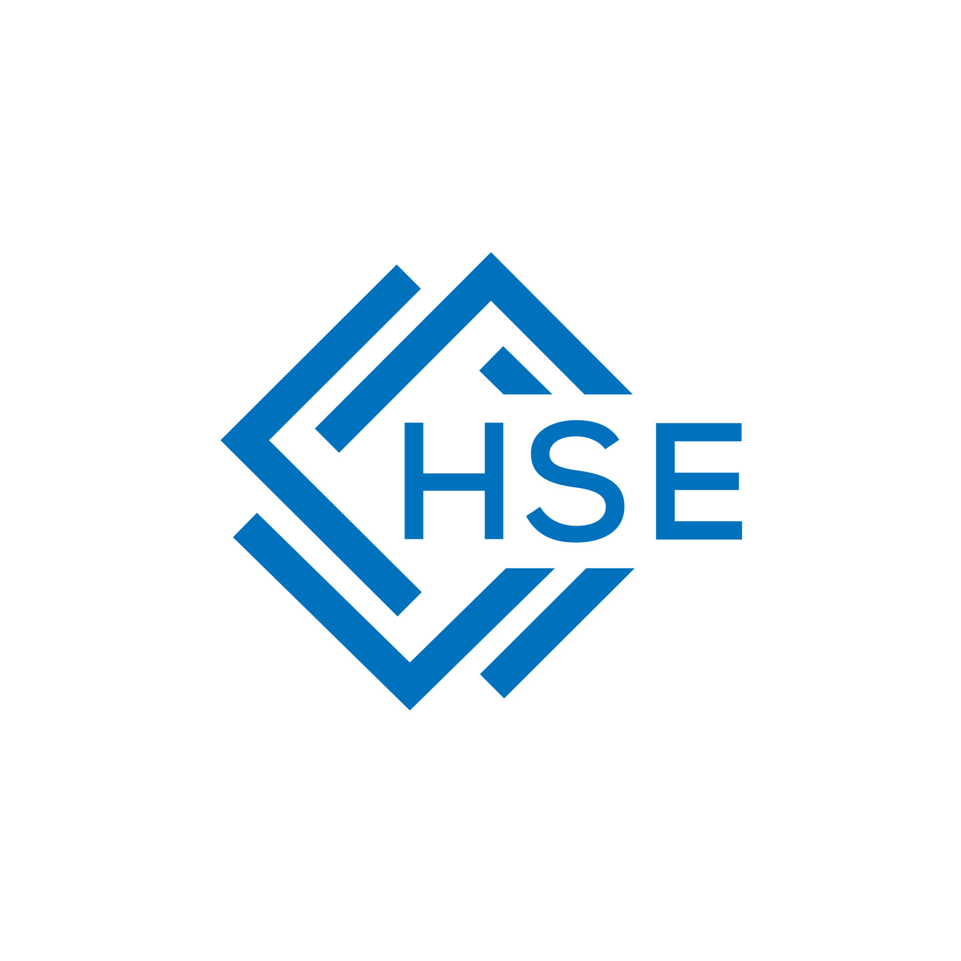 HSE letter logo design on white background HSE creative circle letter HSE letter logo design on white background HSE creative circle letter