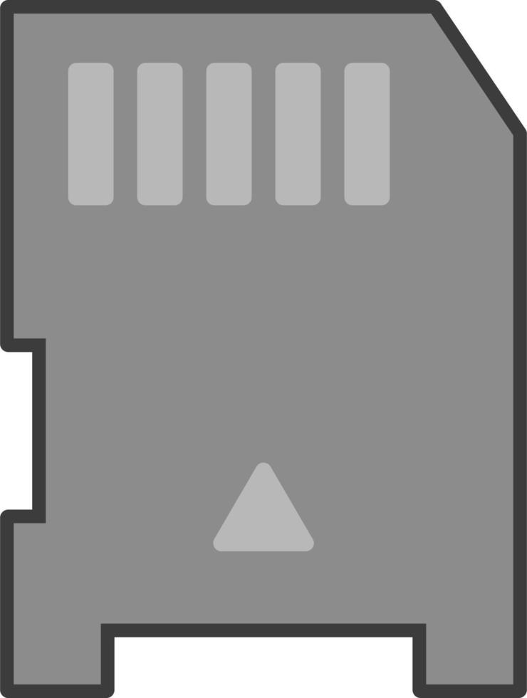 Memory Card Vector Icon