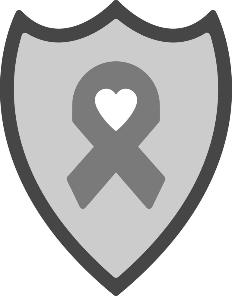emblema de cáncer vector icono
