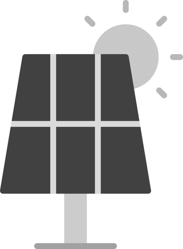 icono de vector de panel solar