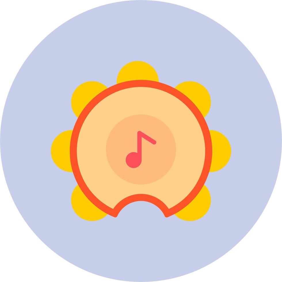 Tambourine Vector Icon