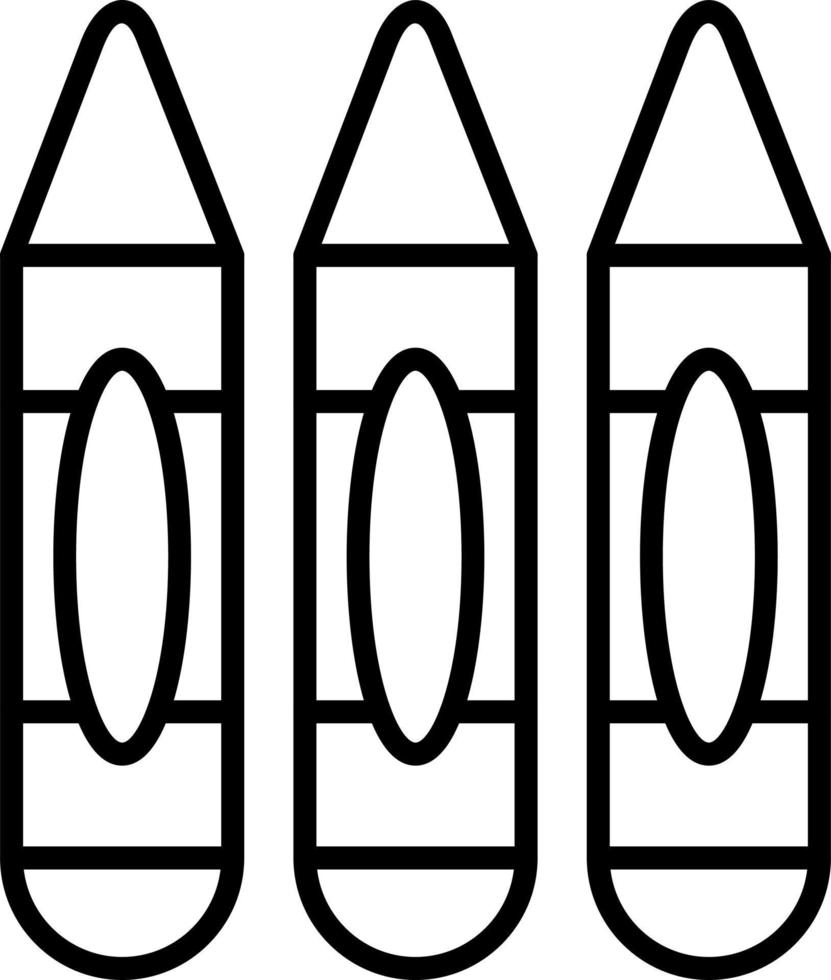 Crayon Vector Icon