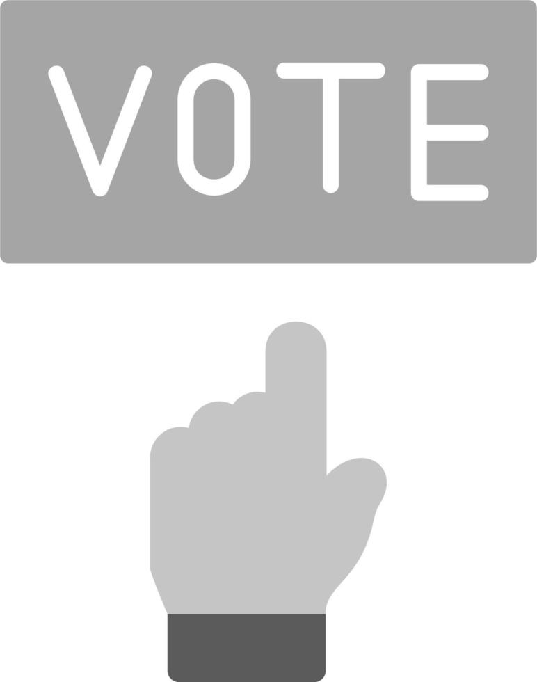 icono de vector de voto