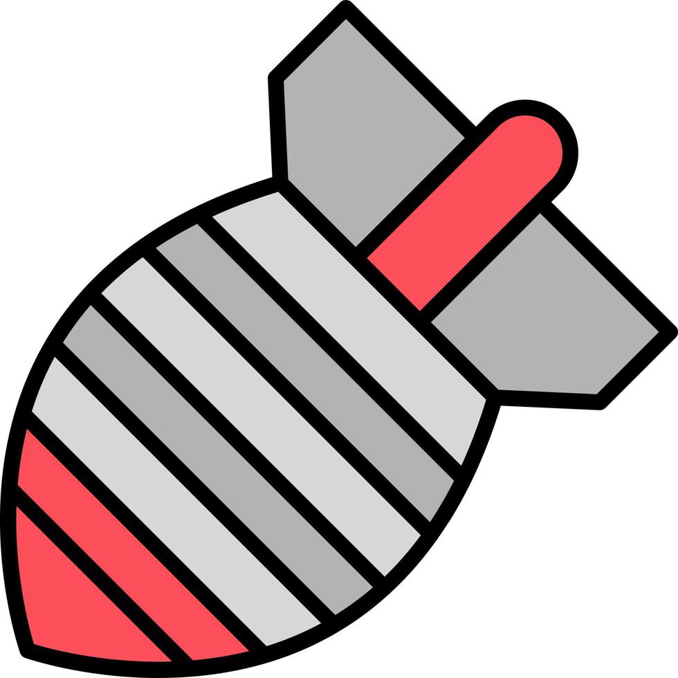 Atomic Bomb Vector Icon