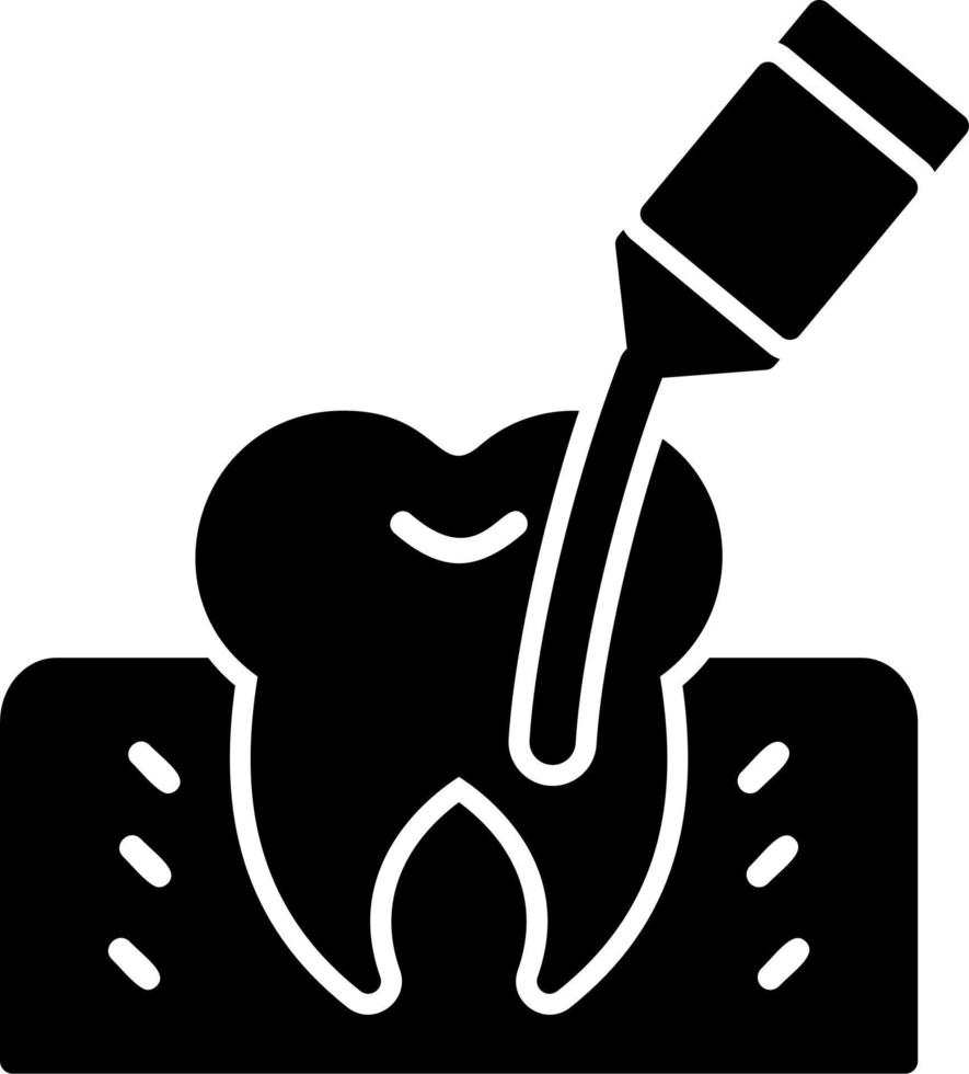 Root Canal Vector Icon