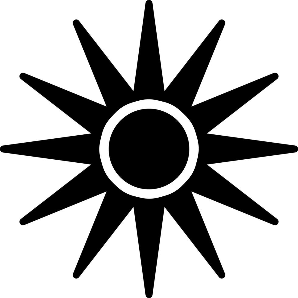 Optical Raditon Vector Icon