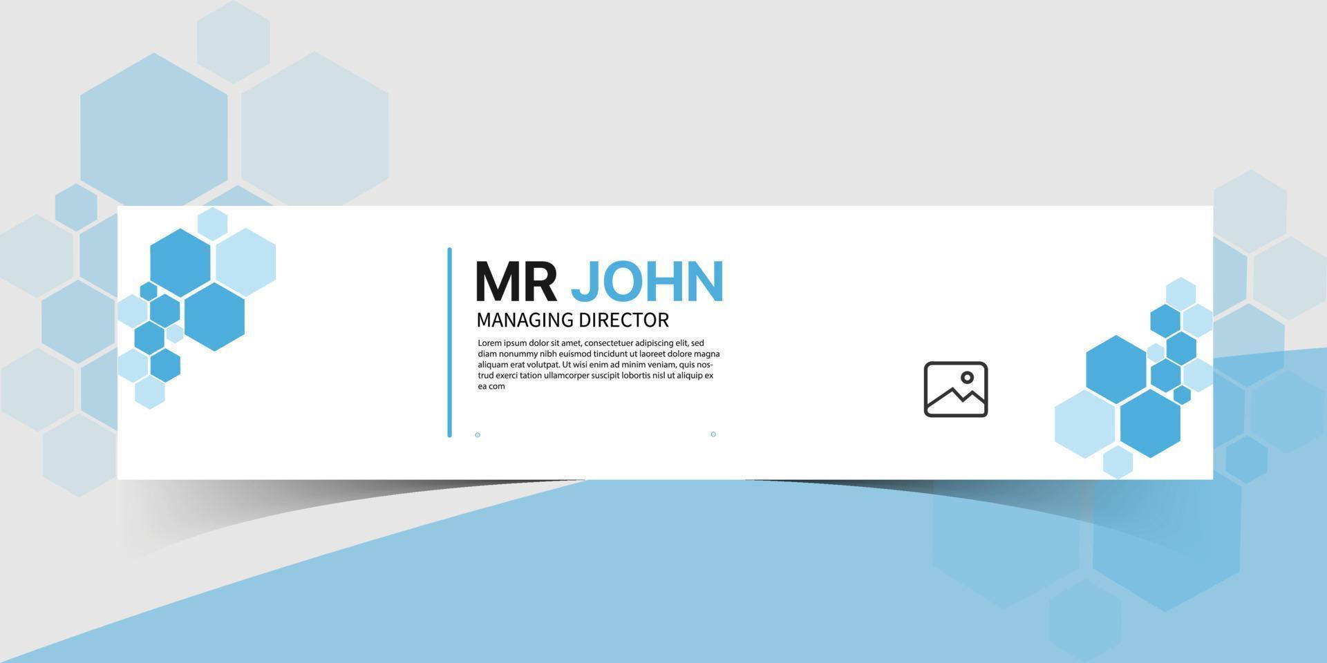 LinkedIn Banner,Cover Design template vector