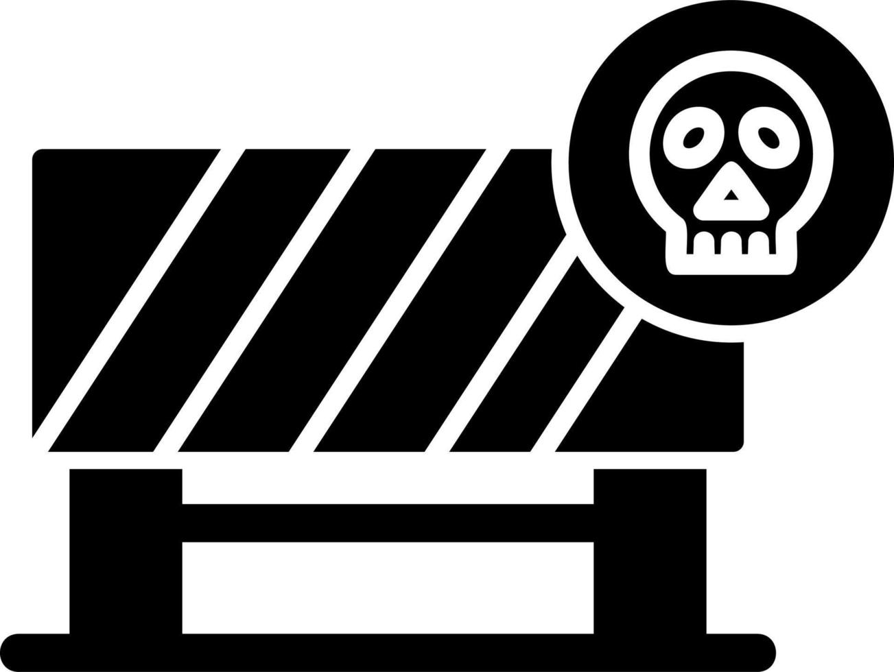 Danger Ahead Vector Icon