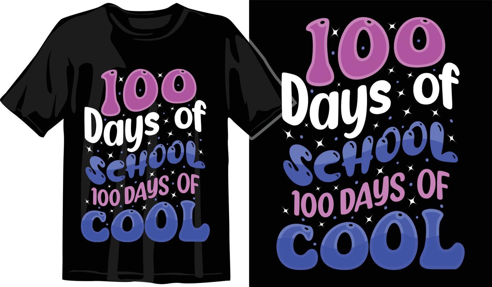 100th days of school, hundred days t shirt design, 100th days celebration t shirt vector