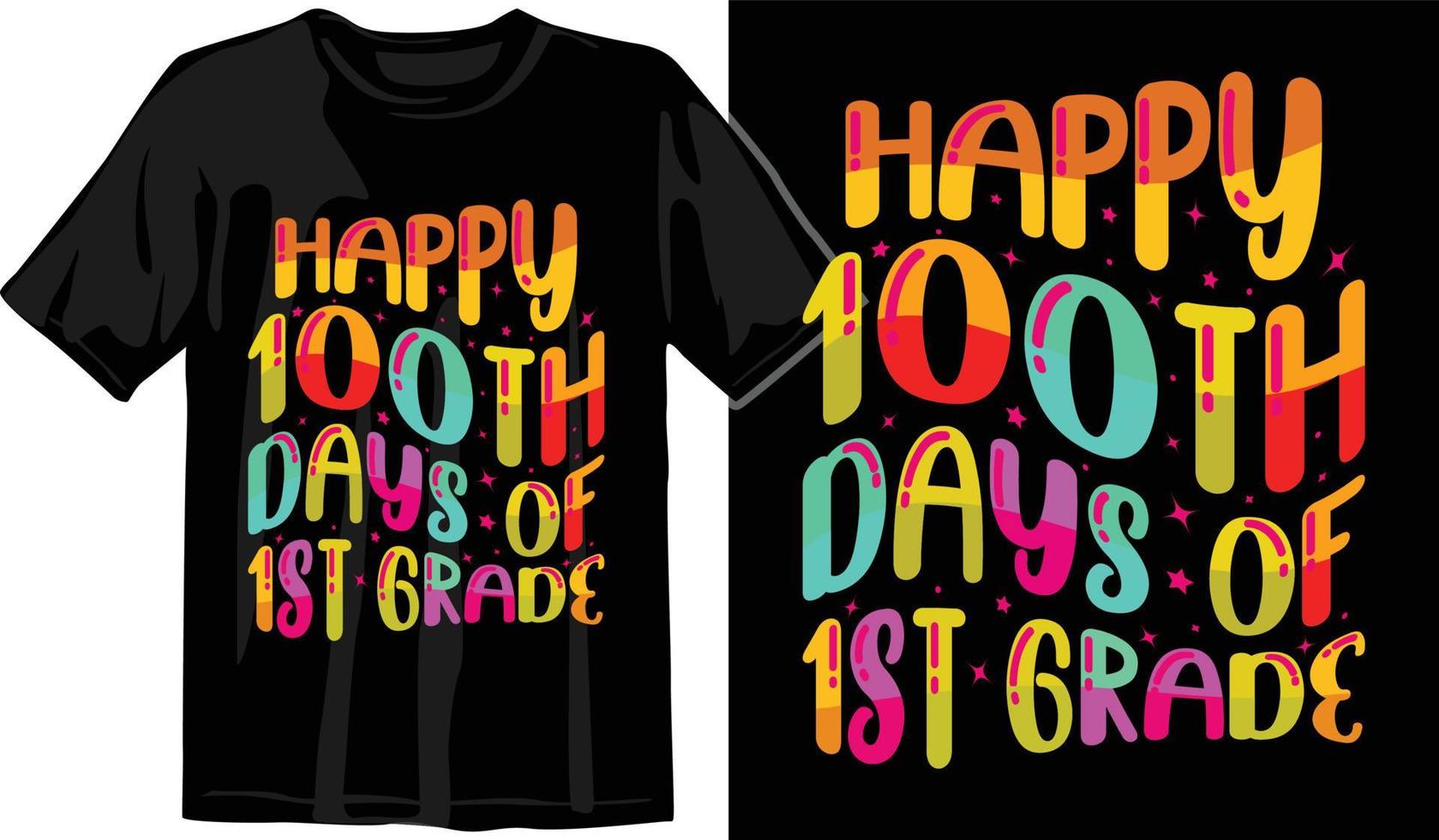 100th days of school, hundred days t shirt design, 100th days celebration t shirt vector