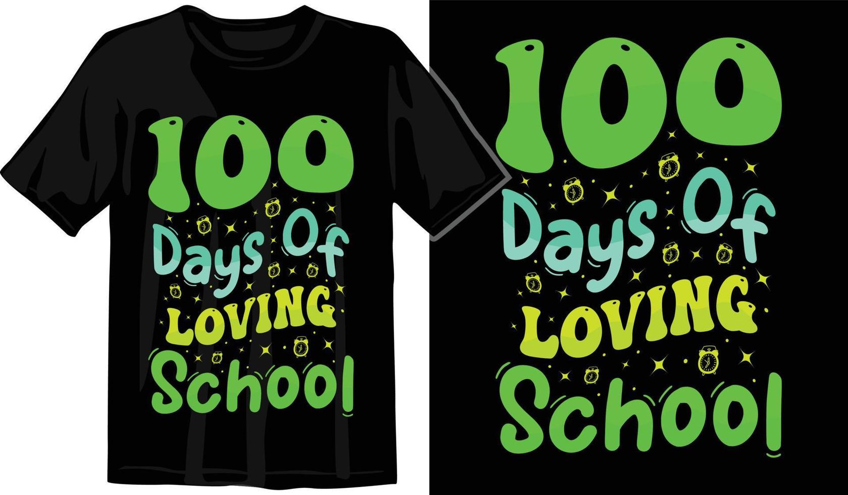 100th days of school, hundred days t shirt design, 100th days celebration t shirt vector