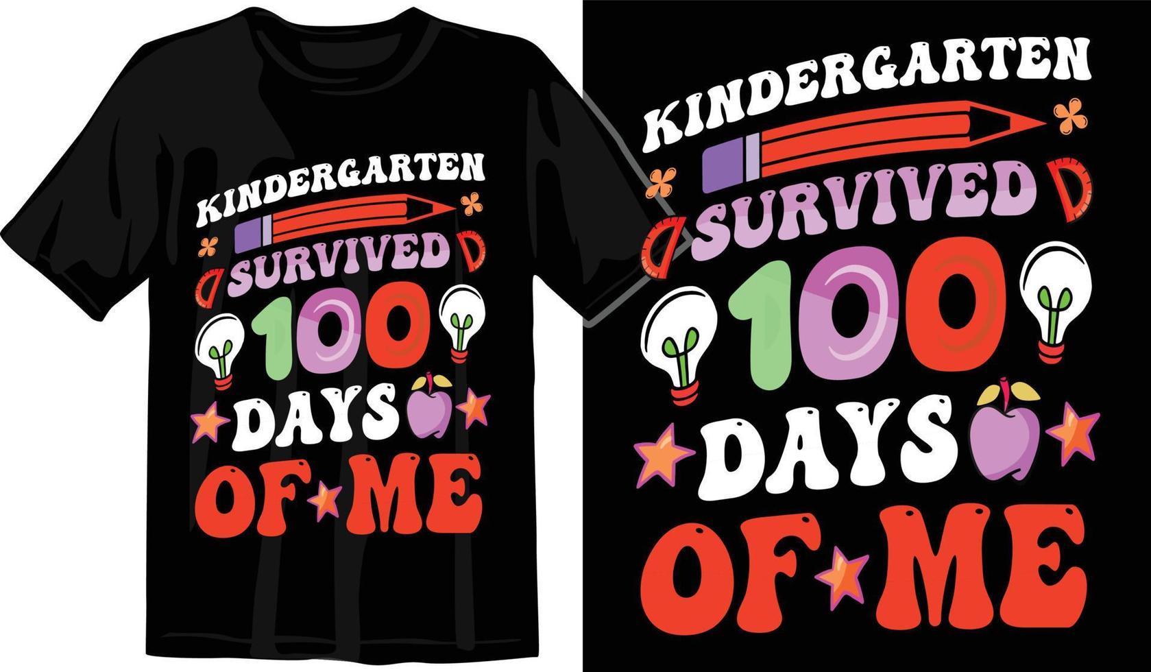 100th days of school, hundred days t shirt design, 100th days celebration t shirt vector