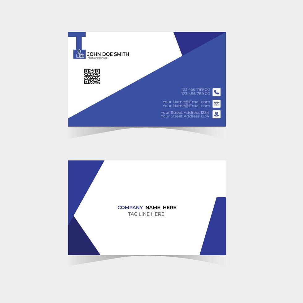 Business Card Design Template Redy For Print vector