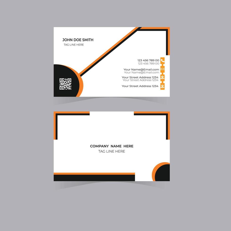 Business Card Design Template Redy For Print vector