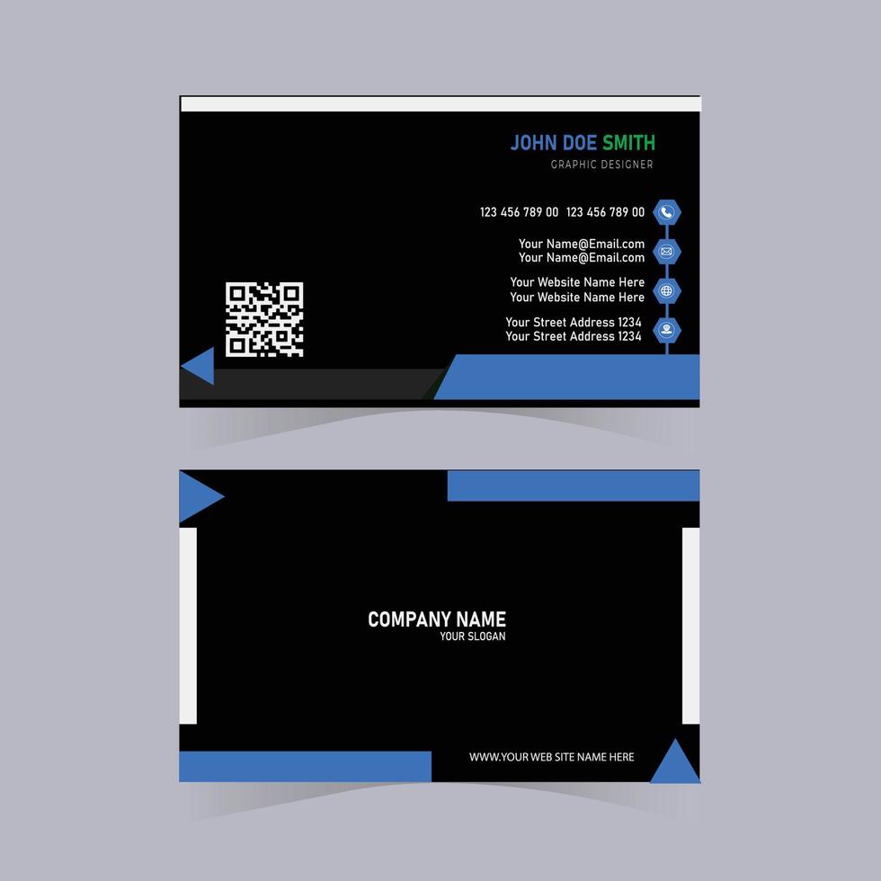 Business Card Design Template Redy For Print vector