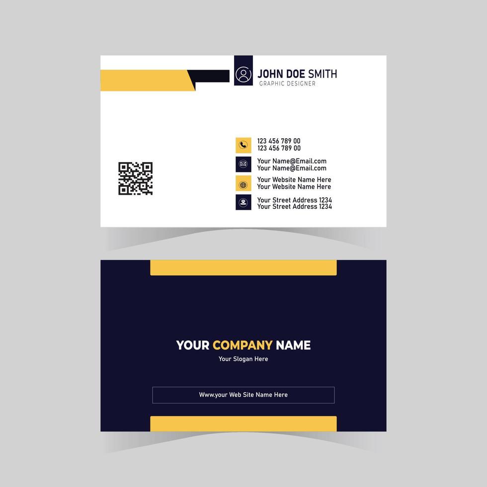 Business Card Design Template Redy For Print vector