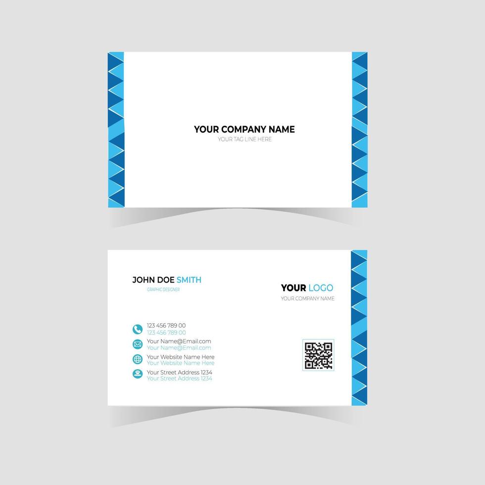 Business Card Design Template Redy For Print vector