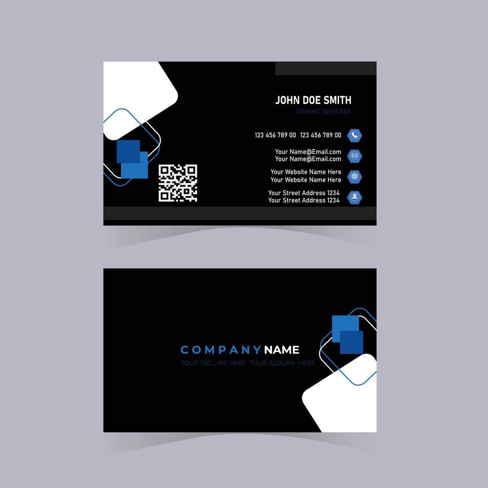 Business Card Design Template Redy For Print vector