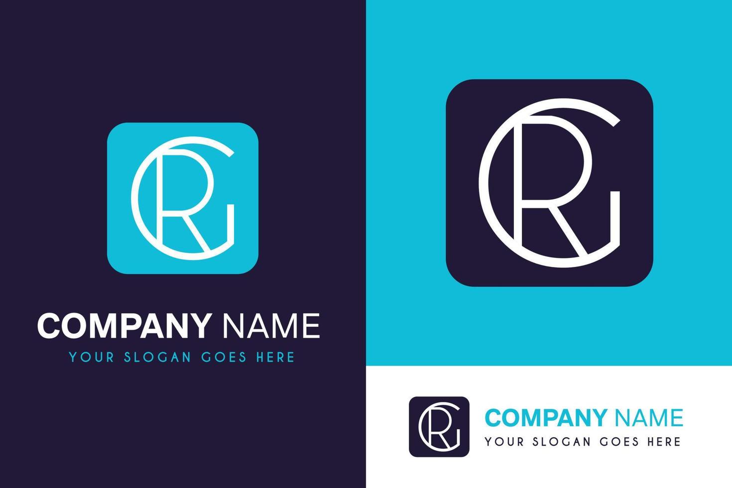 Branding identity corporate a logo vector design template