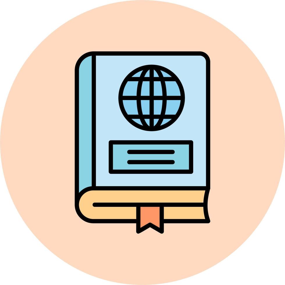 Geography Book Vector Icon