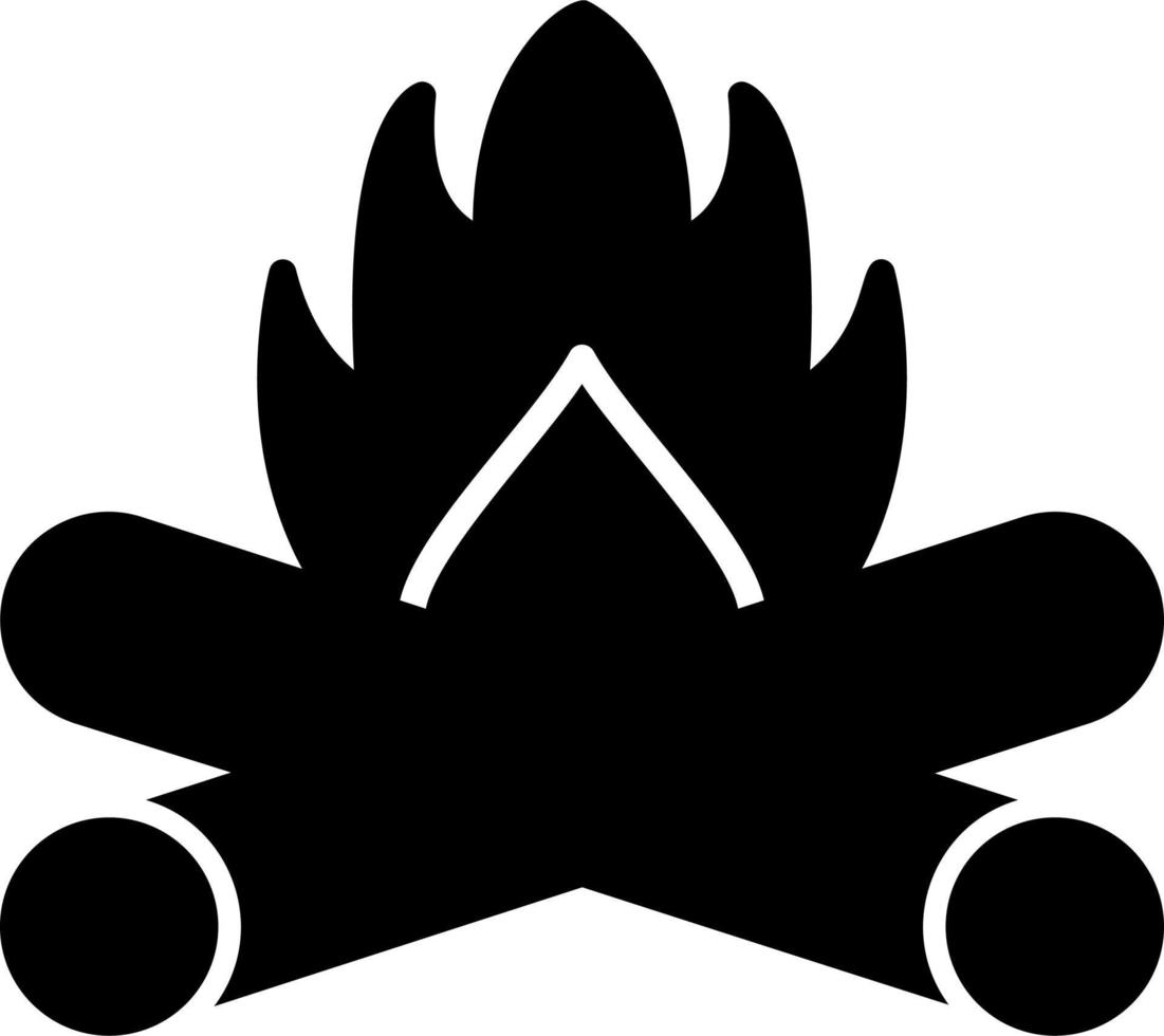 Campfire Vector Icon