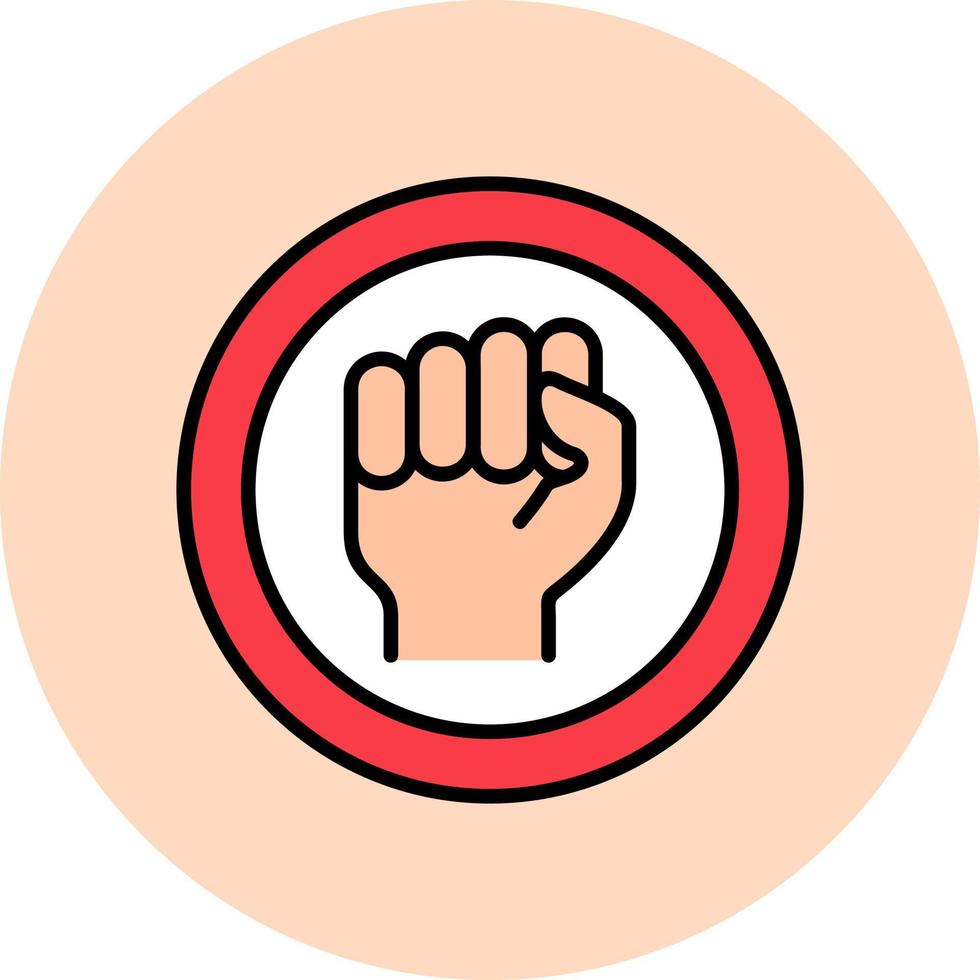 No Racism Vector Icon