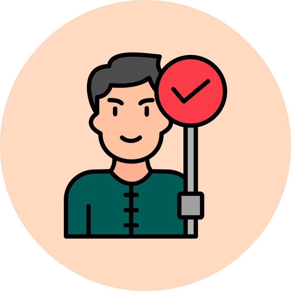 Activist Vector Icon