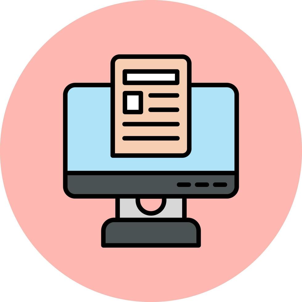 Article Vector Icon