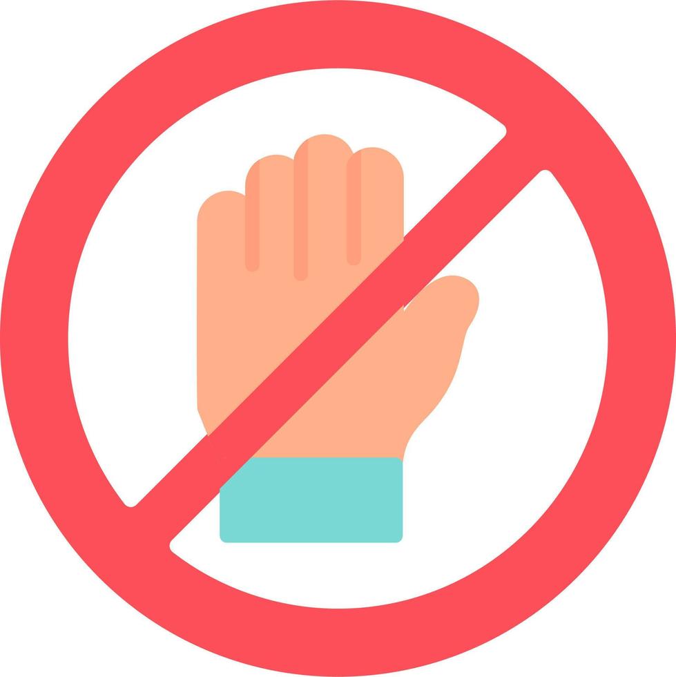 Stop harassment Vector Icon