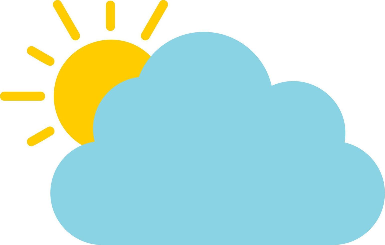 Cloudy Vector Icon