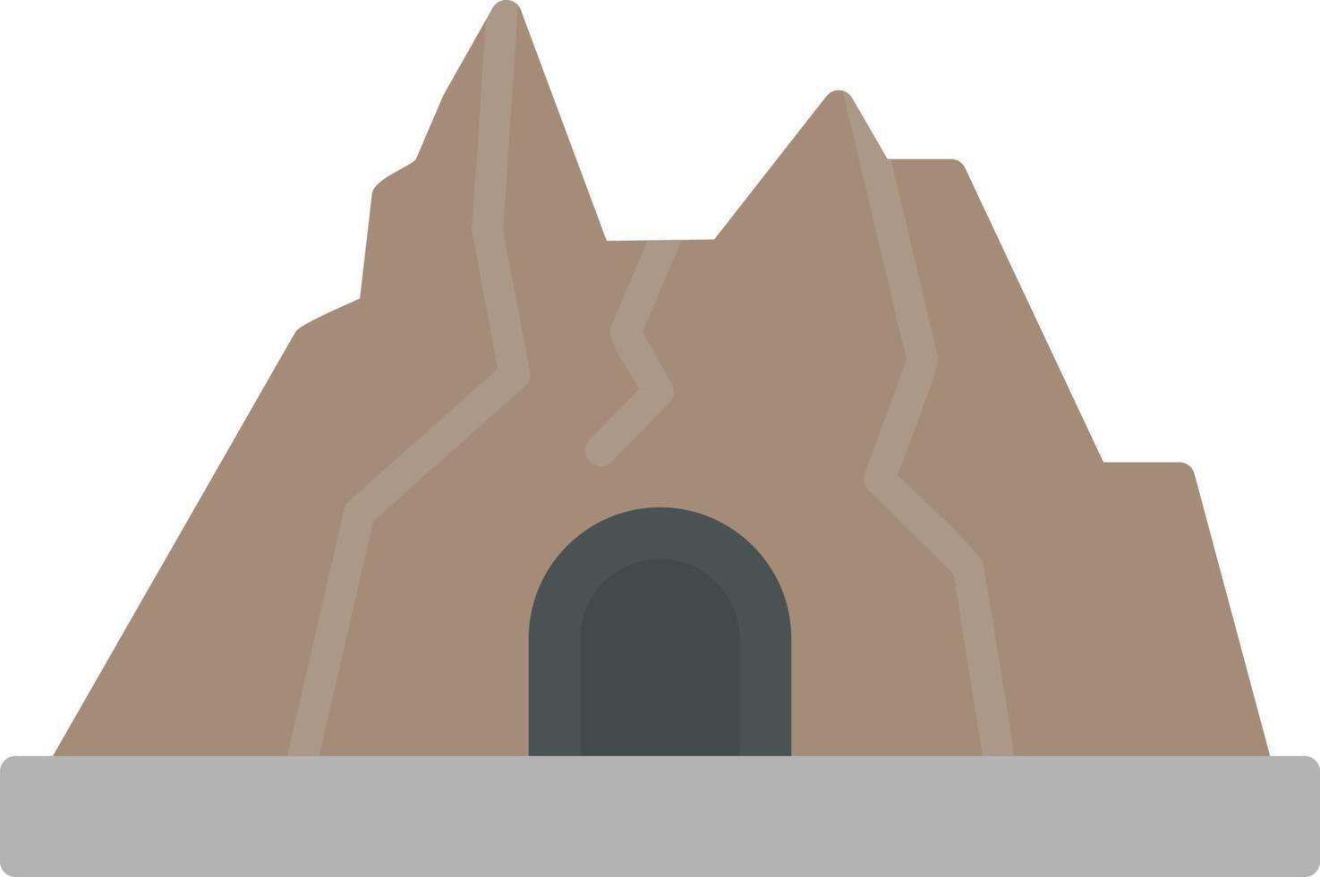 icono de vector de cueva