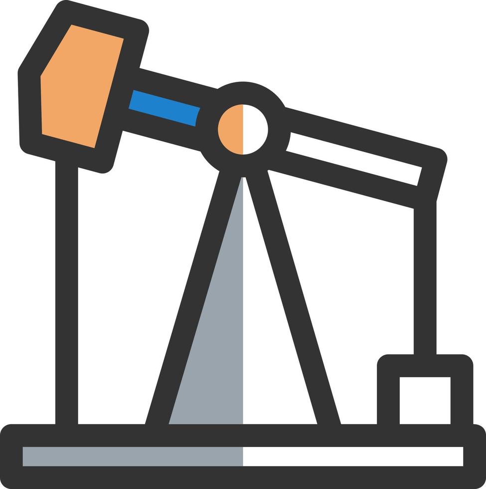 Oil Pump Vector Icon Design