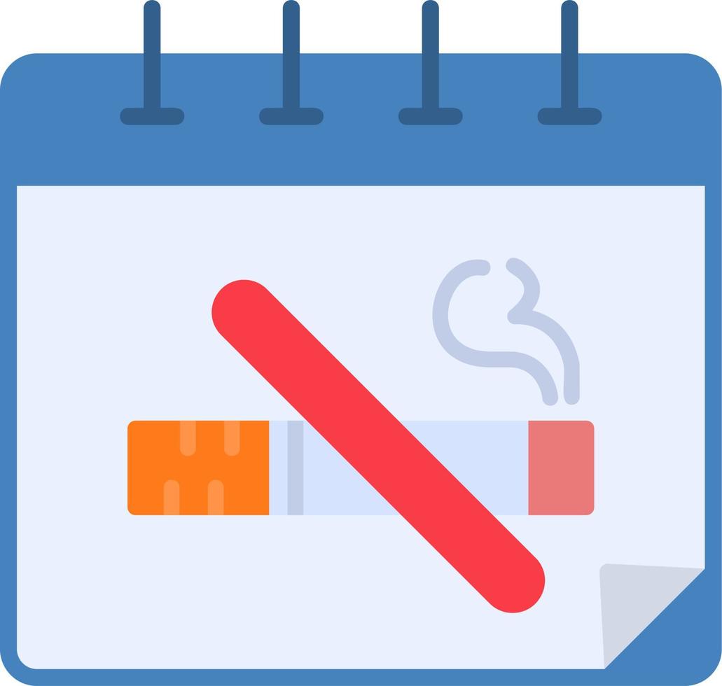 No Tobacco Day Vector Icon