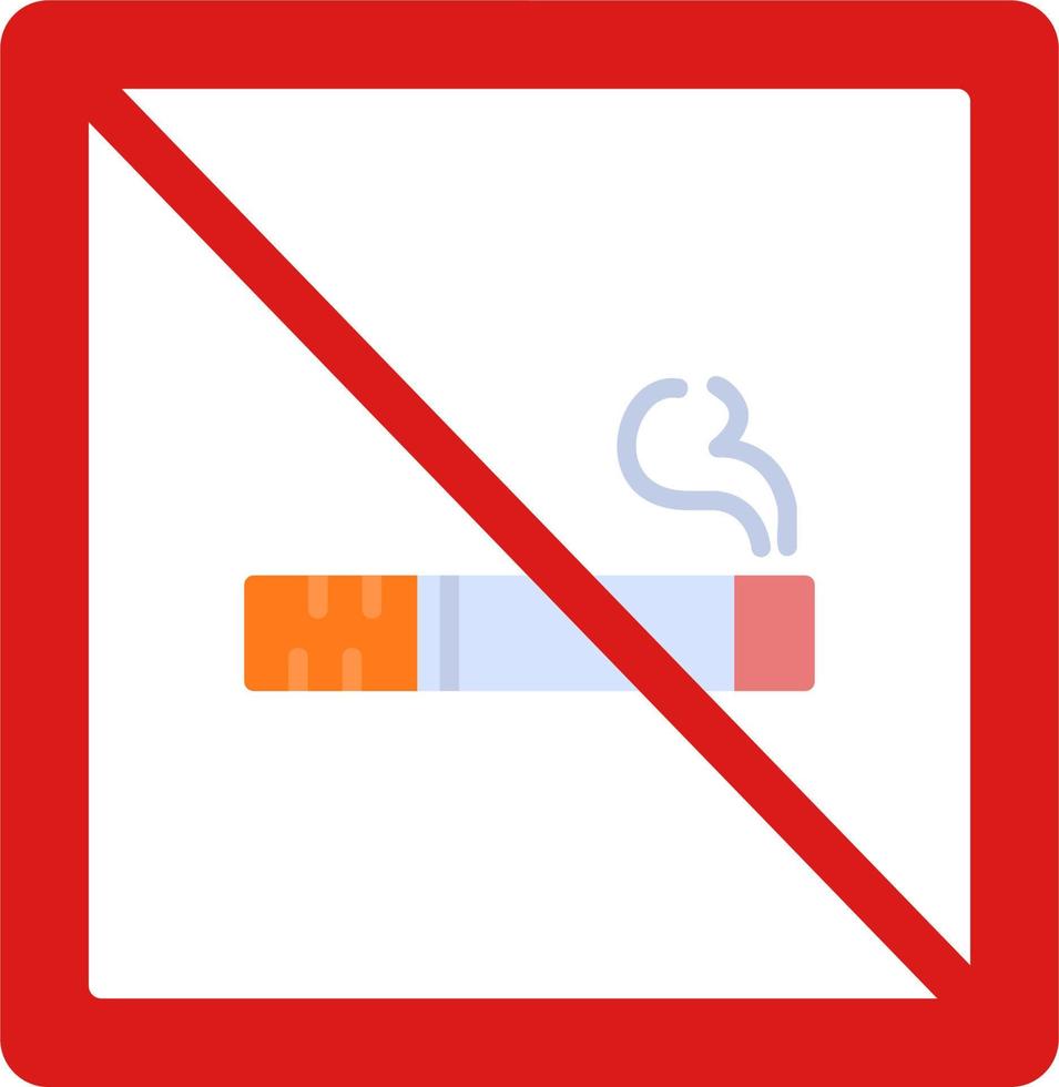 No Smoking Vector Icon