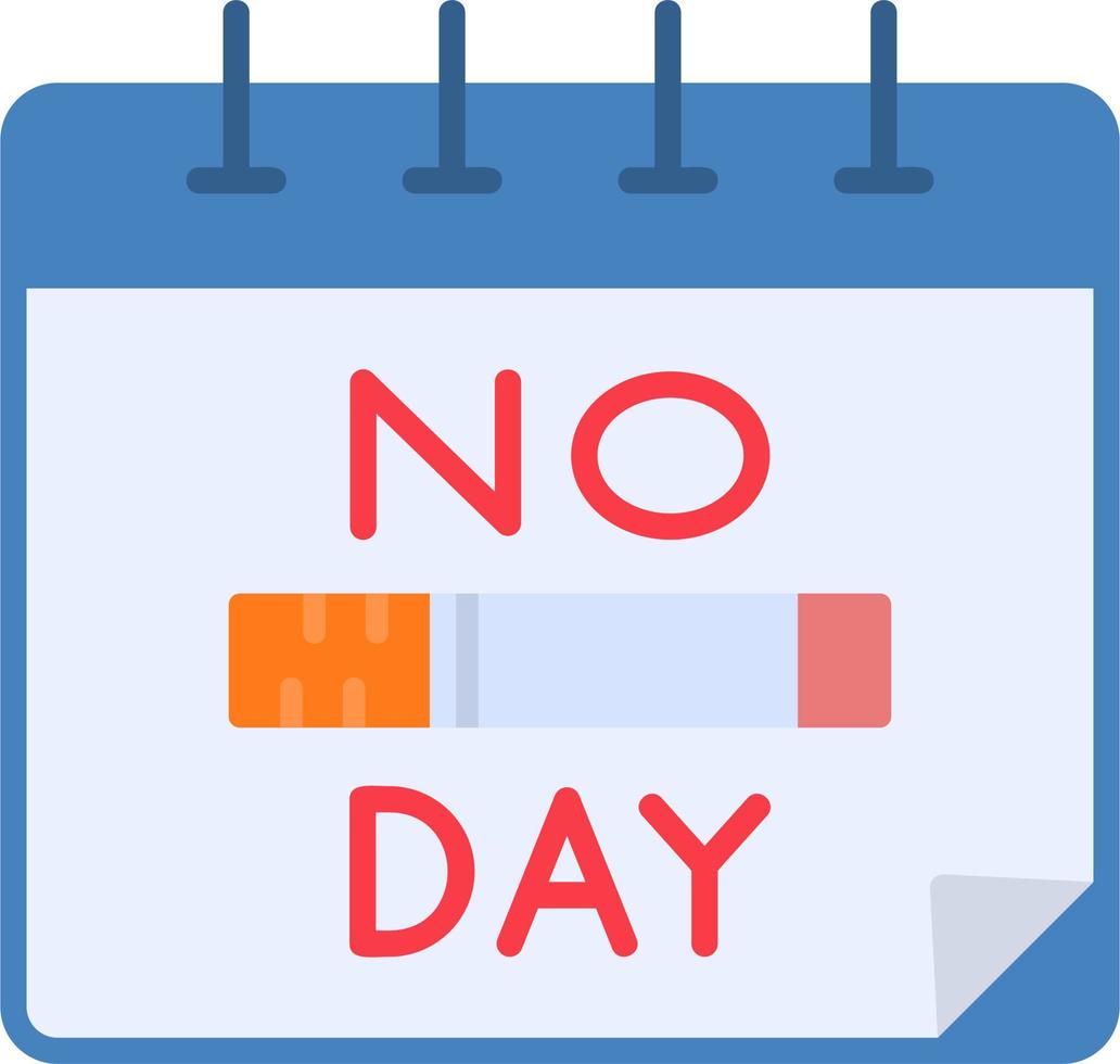 No Tobacco Day Vector Icon