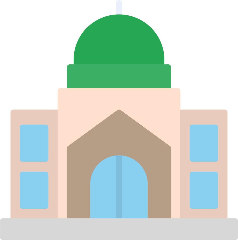 icono de vector de mezquita