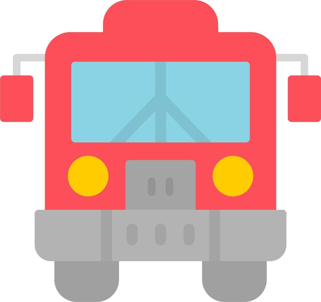 público transporte vector icono