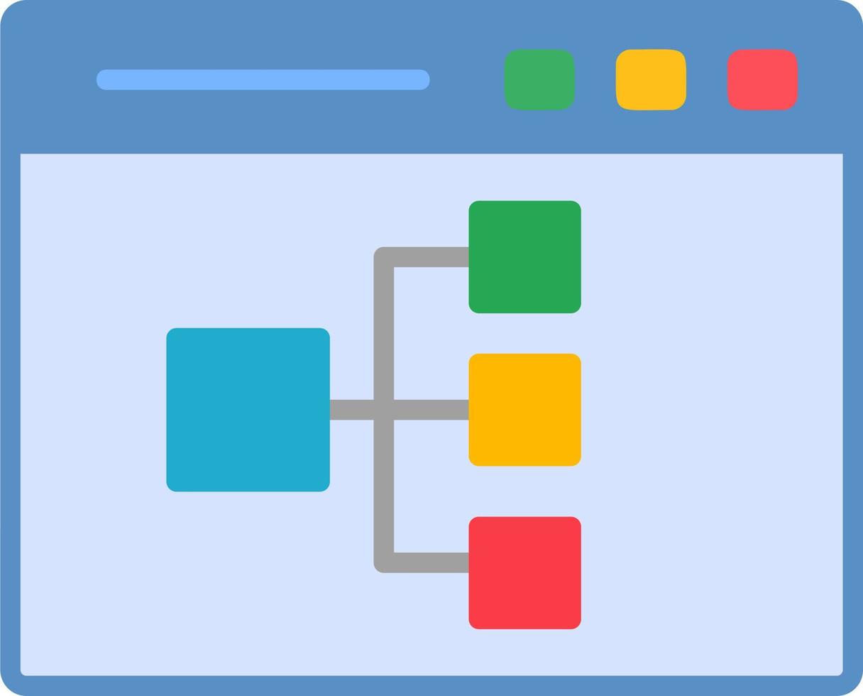 Online Flowchart Vector Icon