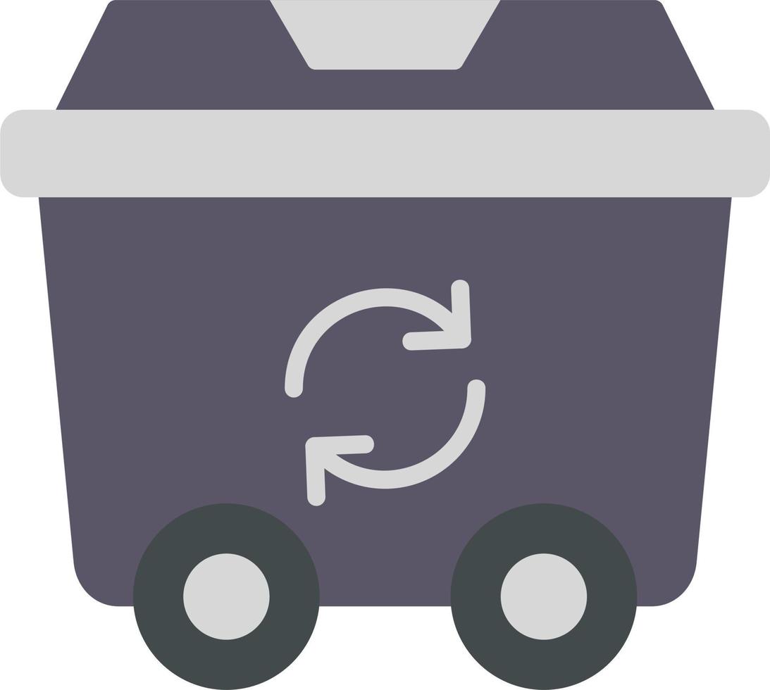 icono de vector de reciclaje