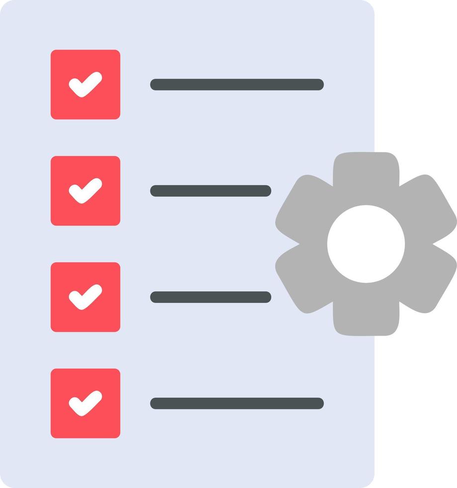 Work List Vector Icon