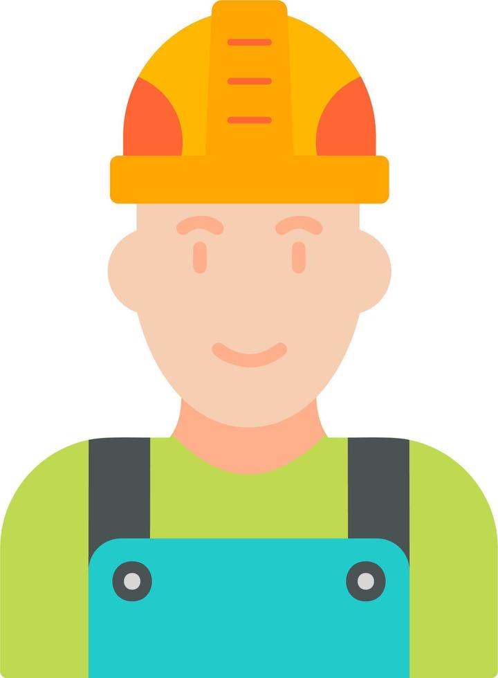 Factory Worker Vector Icon