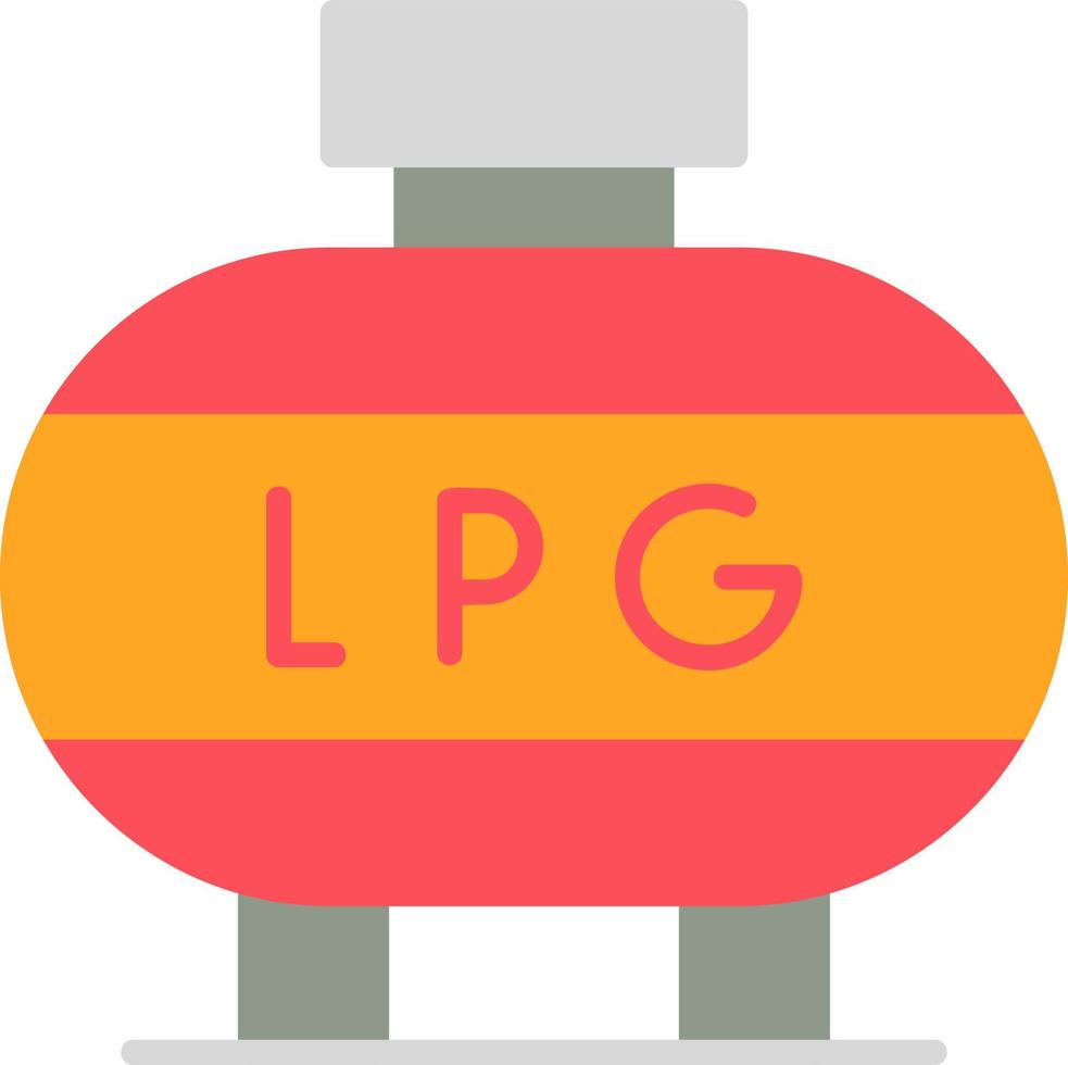 Liquefied Petroleum Gas Vector Icon